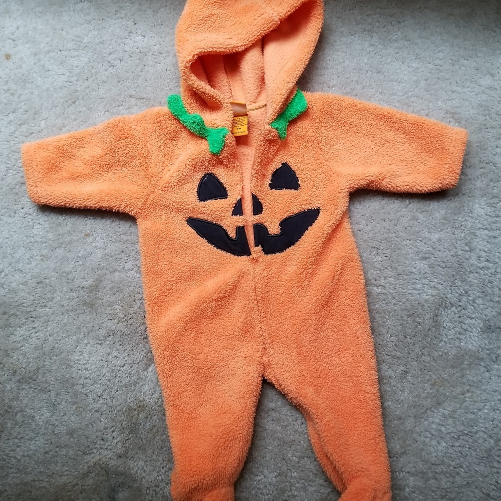 Baby Halloween pumpkin outfits - Picture 2 of 8